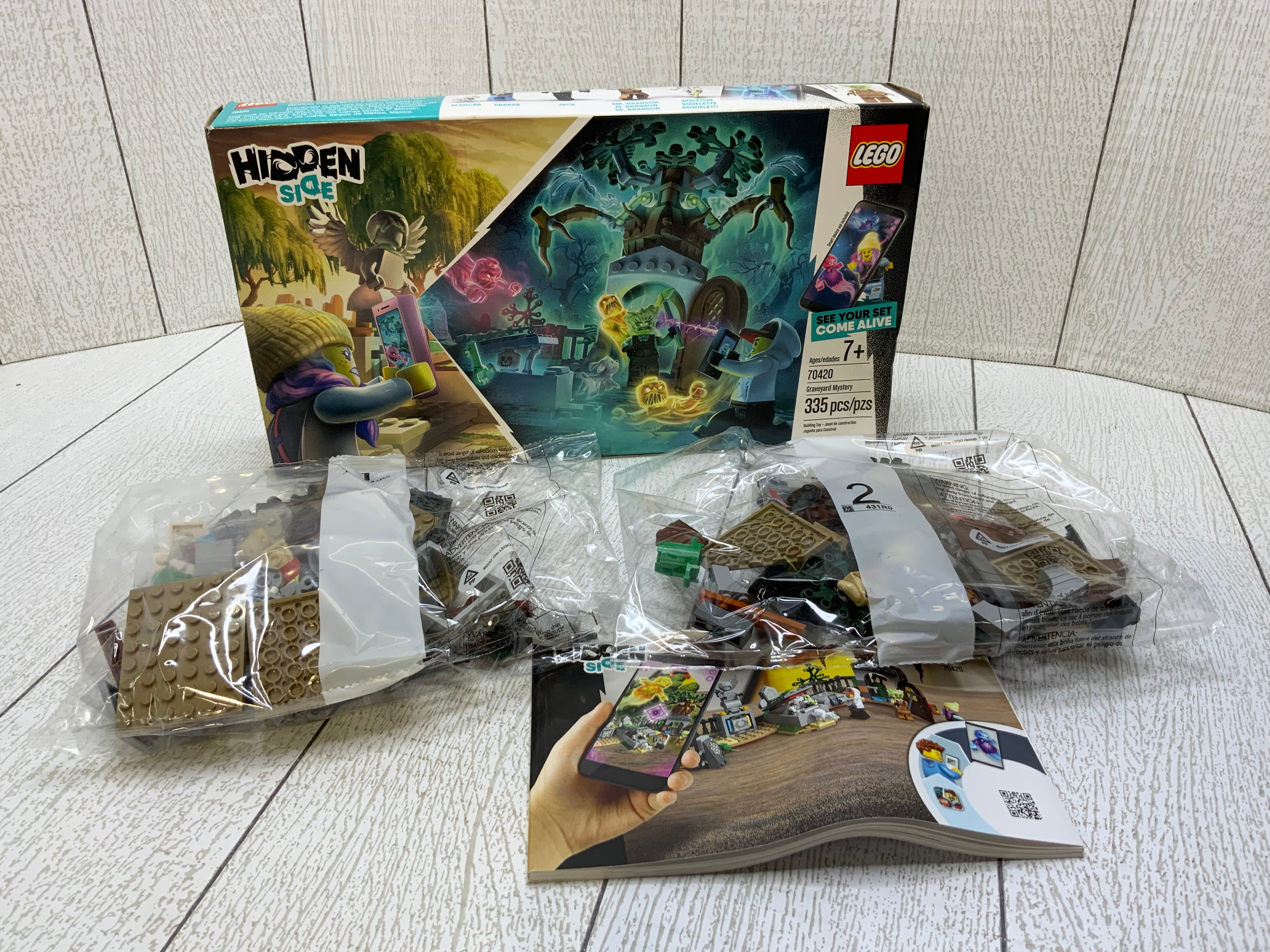 LEGO Hidden Side Graveyard Mystery 70420 Building Kit (7922190909678)